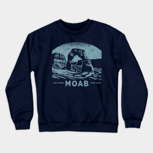 Retro Moab Utah Fan Art Crewneck Sweatshirt